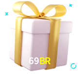 Receba seus bônus de boas-vindas no 69BR